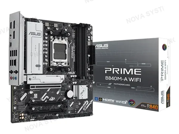 PLACA MADRE ASUS B840M A WIFI (90PRIMEB840M-A-WIFI) 4 SLOT DE RAM DDR5