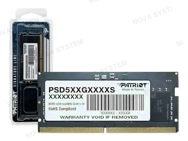 MEMORIA PARA LAPTOP SODIMM PATRIOT DDR5 32GB (PSD532G56002S) 5600 MHZ