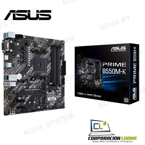 ASUS MOTHERBOARD ASUS PRIME B550M K ( B550M-K ) AM4 | DDR4