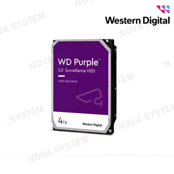 DISCO DURO WESTER DIGITAL 4TB ( WD43PURZ ) PURPURA | 64MB | 5400RPM