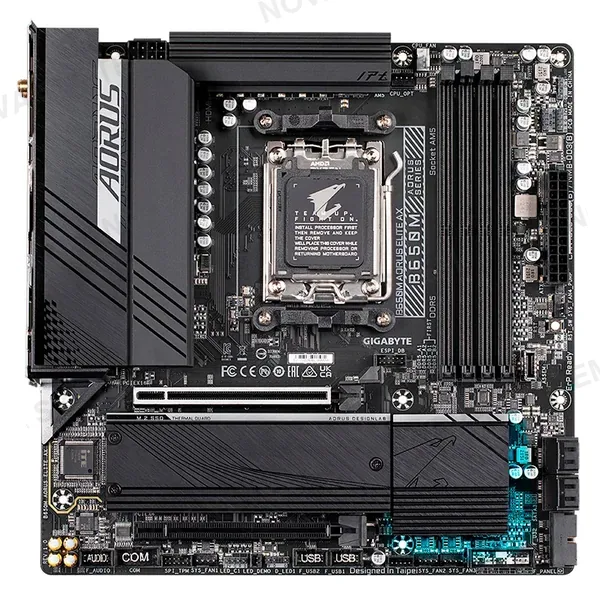GIGABYTE B650M AORUS ELITE AX Placa Madre AMD B650 AM5 mATX