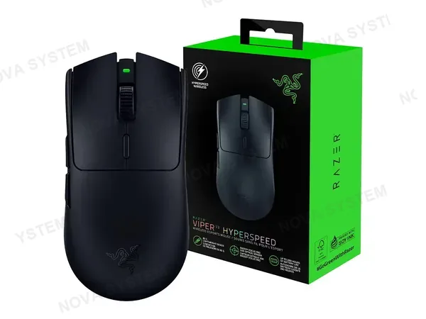 MOUSE INALAMBRICO RAZER VIPER V3 HYPERSPEED GAMING (RZ01-04910100-R3U1) HASTA 30.000 DPI, 6 BOTONES, RECEPTOR USB