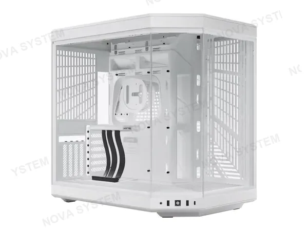 CASE HYTE Y70 S/FUENTE STANDARD EDITION SNOW WHITE (CS-HYTE-Y70-WW) MID TOWER, PANELES DE VIDRIO TEMPLADO, BLANCO