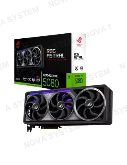 TARJETA DE VIDEO, ROG ASTRAL, ASUS RTX 5080 16GB GDDR7 OC