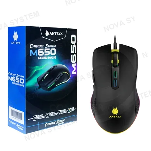 MOUSE GAMING ANTRYX M760 WHITE DPI12800