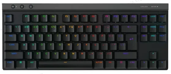 TECLADO GAMER, LOGITECH, G515 TKL WIRED LIGHTSYNC RGB BLACK