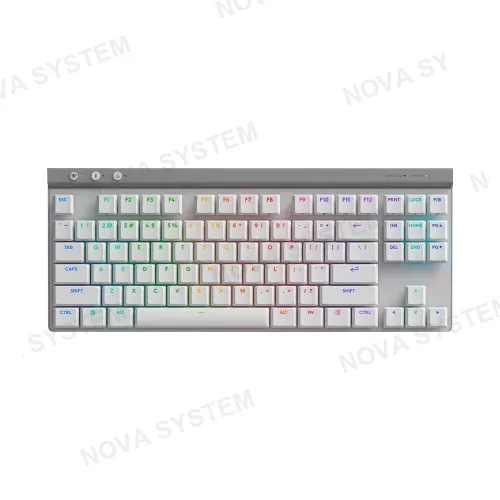 TECLADO GAMER LOGITECH G515 TKL LIGHTSPEED BT LIGHTSYNC RGB WHITE