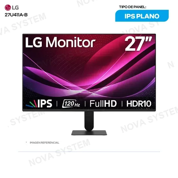 ( 27U411B-B ) MONITOR LG 27 ULTRAGEAR IPS FHD ( 27U411B-B ) 1920X1080...