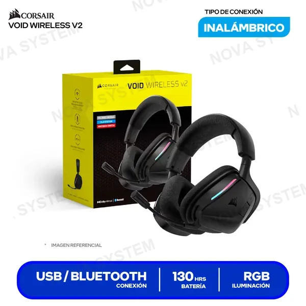 ( CA-9011379-WW ) AURICULARES GAMING CORSAIR VOID WIRELESS V2 ( CA-90113...