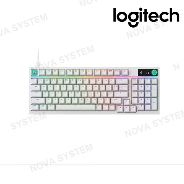 TECLADO MECANICO LOGITECH G316 X 98 ( 920-014226 ) 8 KHZ | BLANCO | RGB LIGHTSYNC