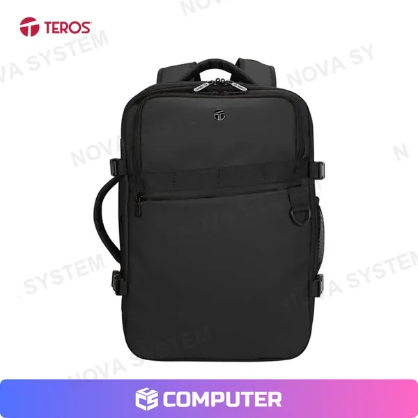 MOCHILA PARA NOTEBOOK TEROS CON CLAVE 15.6 BLACK