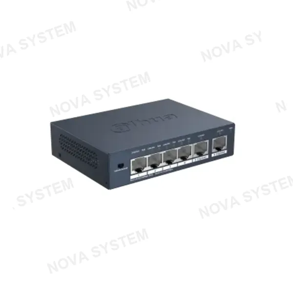 DAHUA DH-S3006-4ET-60 Switch 6 Puertos con 4 Puertos PoE