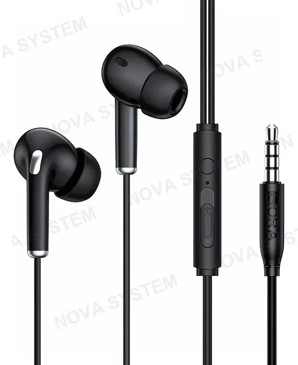 1HORA AUT123-B JS001 Auricular Alámbricos con Cable 3.5mm
