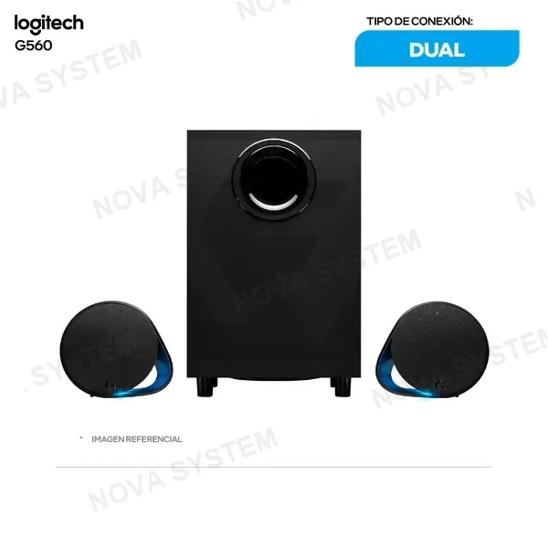 980-001300 PARLANTE LOGITECH G560 LIGHTSYNC ( 980-001300 ) 120W | ...