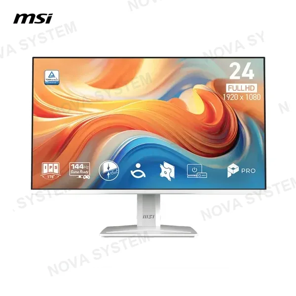 MONITOR MSI PRO MP243W-E14 IPS FULL HD 144HZ WHITE HDMI DPŸ