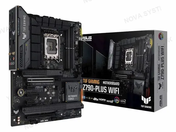 PLACA MADRE ASUS Z790-PLUS TUF GAMING WIFI (90MB1D80-M1AAY0) SOCKET LGA 1700, RAM DDR5 7200OC MHZ, 12VA 13VA GEN, RGB, WIFI 6E
