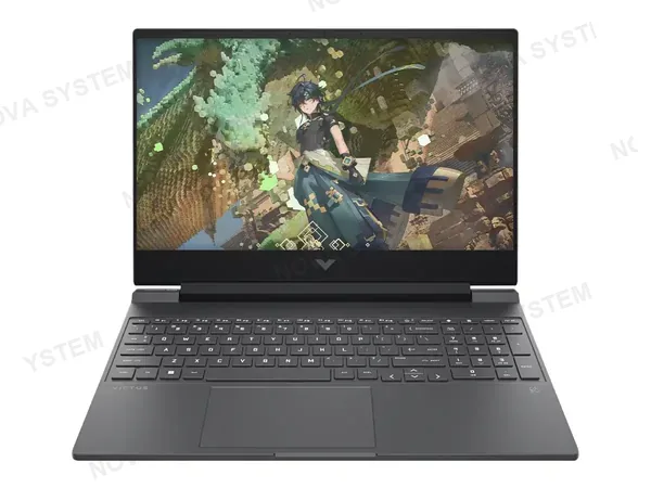 LAPTOP HP RYZEN 7 7445HS VICTUS 15-FB3093DX GAMING (BM4X8UA#ABA) 15.6 FHD 144HZ, RAM 16GB, SSD 512GB, RTX 4050 6GB, WIN11, MICA SILVER