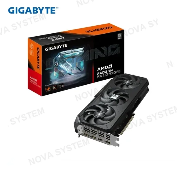 TARJETA DE VIDEO GIGABYTE GAMING RX9070 GRE OC 12GB