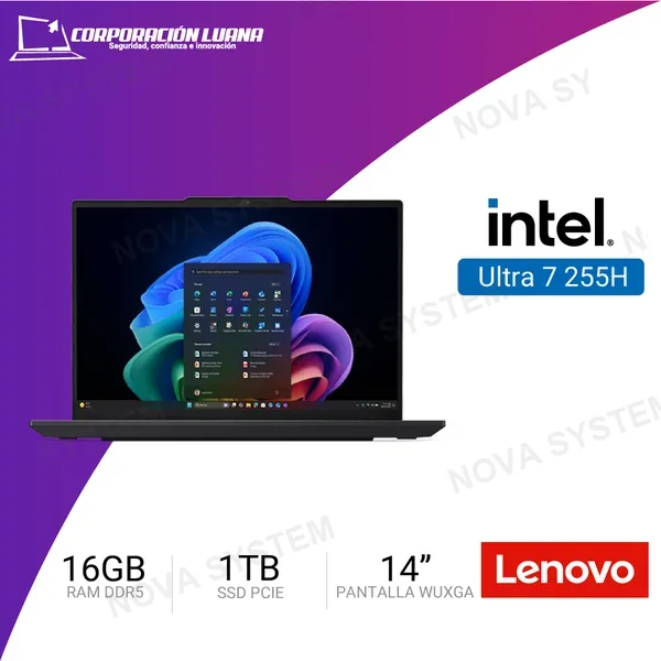 LAPTOP LENOVO THINKPAD E14 GEN 7 INTEL CORE ULTRA 7 255H ( 21SY000WLM ) RAM 16GB DDR5 | SSD 1TB | 14\\