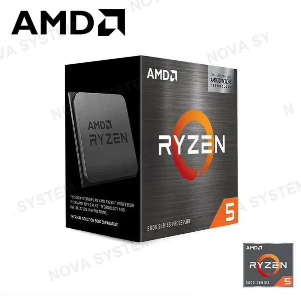 PROCESADOR AMD RYZEN 5600X3D 3.30GHZ HASTA 4.40GHZ 96MB 6 CORE AM4 (PN:100-100001176WOF)