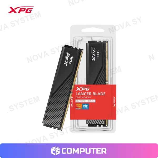 MEMORIA RAM XPG LANCER BLADE 8GB 5600MT/S CL46 BLACK/DDR5