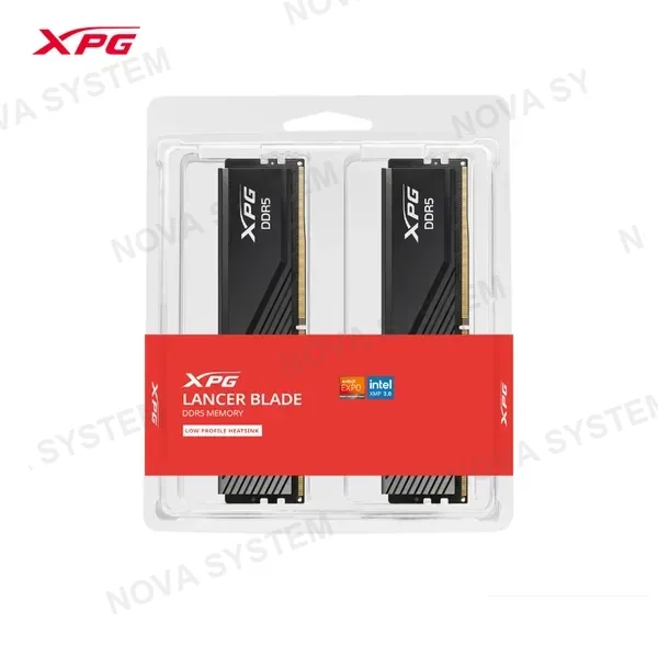 MEMORIA RAM XPG LANCER 32GB (16X2) DDR5 BLACK 6000MHT/S CL30