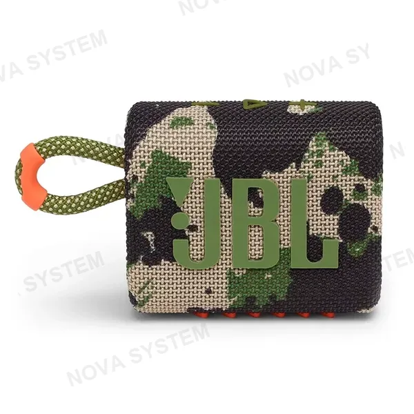 JBL JBL GO 3 Parlante Portátil Inalámbrico BT IP67 Camuflaje Militar JBLGO3SQUADAM