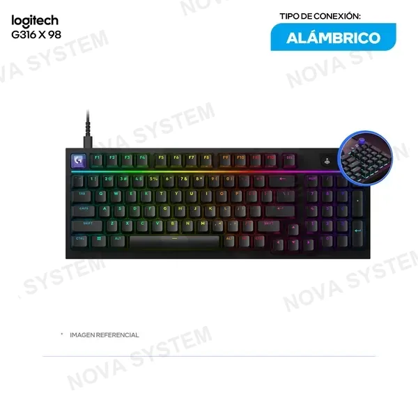 ( 920-014183 ) TECLADO GAMER LOGITECH G316 X 98 ( 920-014183 ) SWITCH ...