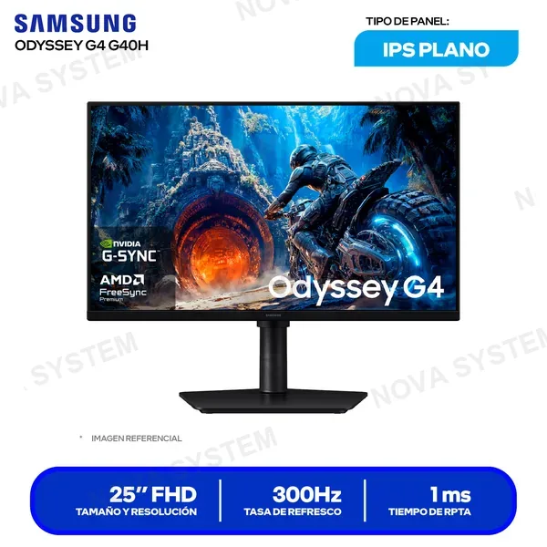 ( LS25HG400ENXZA ) MONITOR SAMSUNG ODYSSEY G4 25 ( LS25HG400ENXZA ) 1920 X...
