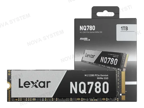 UNIDAD DE ALMACENAMIENTO SSD M.2 PCIE LEXAR 1TB NVME NQ780 (LNQ780X001T-RNNNG) HASTA 6000MB/S DE LECTURA