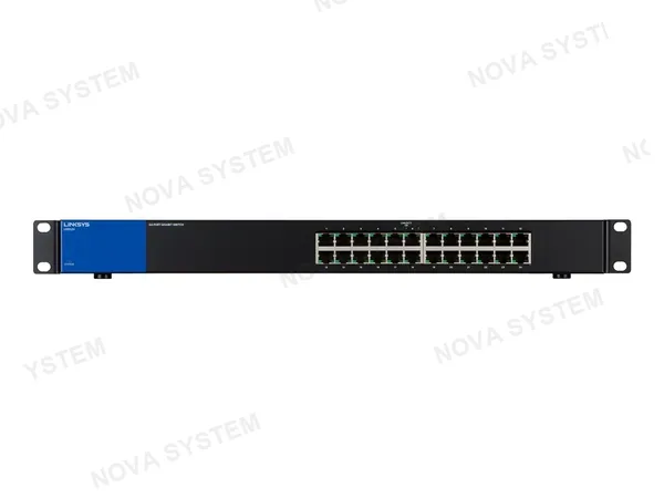 SWITCH LINKSYS 24 PUERTOS (LGS124) 10/100/1000 MBPS, NO ADMINISTRABLE