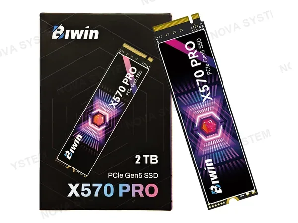 UNIDAD DE ALMACENAMIENTO SSD M.2 PCIE BIWIN X570 PRO 2TB (BX570DN02TB-RGX) 14000MB/S