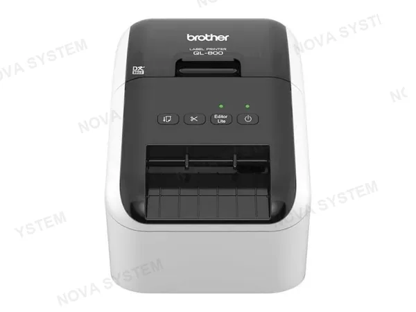 ETIQUETADORA BROTHER QL800 (QL800) IMPRIME EN NEGRO Y ROJO