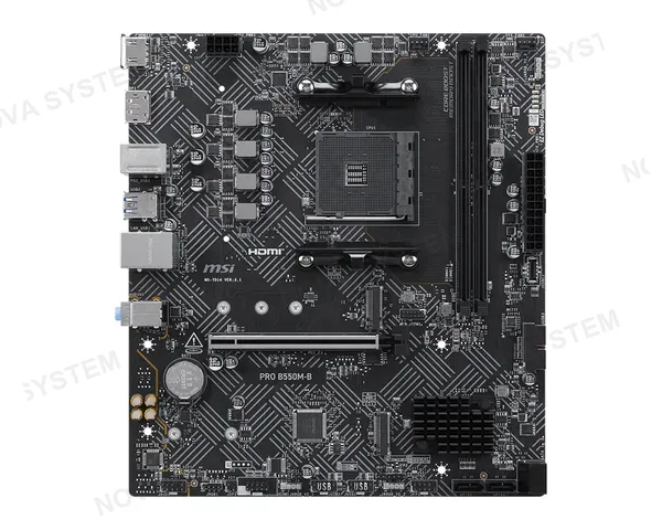 MSI PRO B550M-B Placa Madre AMD B550 AM4 mATX