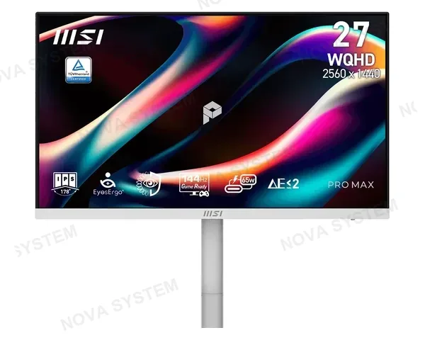 MSI MSI PRO-MAX-271QPHW-E14 Monitor 27" WQHD IPS