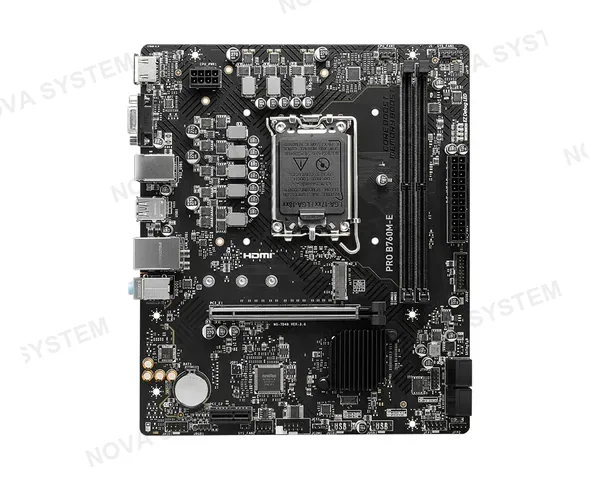 MSI PRO B760M-E DDR5 Placa Madre Intel B760 LGA1700 mATX