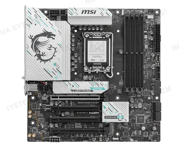 MSI B860M GAMING PLUS WIFI Placa Madre Intel B860 DDR5 LGA1851