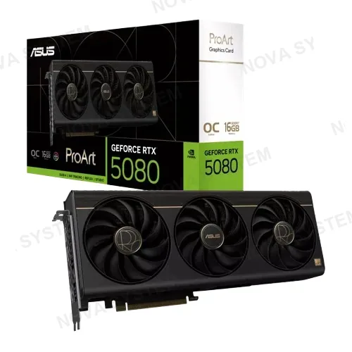 ASUS TARJETA DE VIDEO, ASUS PRO ART RTX 5080 OC 16GB GDDR7