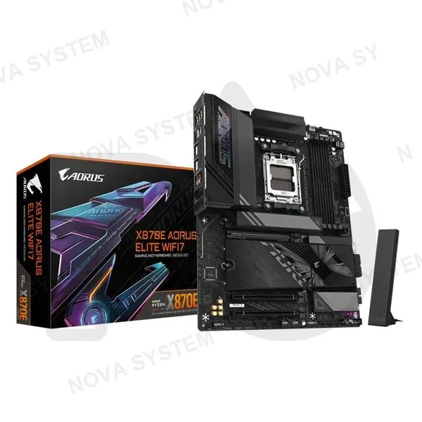PLACA MADRE GIGABYTE X870E AORUS ELITE WIFI 7 (AM5)(DDR5)