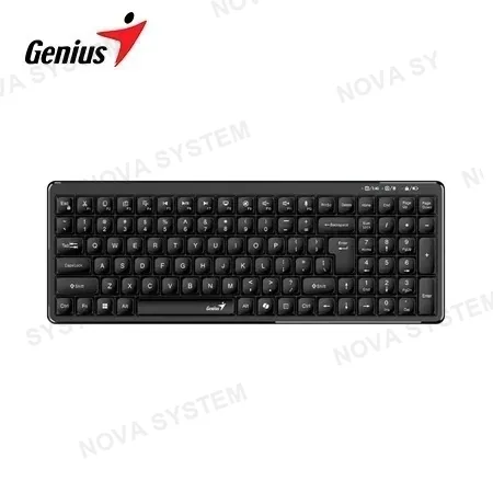 GENIUS GENIUS LUXEMATE Q7100BT Teclado Inalámbrico Dual - Negro 31320005401
