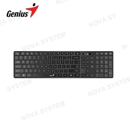 GENIUS GENIUS SLIMSTAR 7250BT Teclado Inalámbrico Dual AI COPILOT - Negro 31320004407