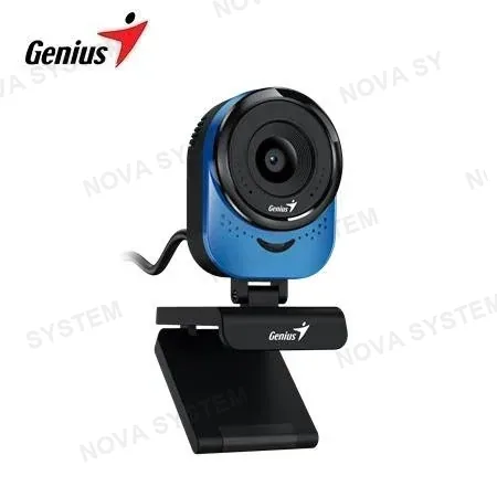 GENIUS GENIUS FACECAM 1000X Cámara HD 720P 360° - Azul 32200009401