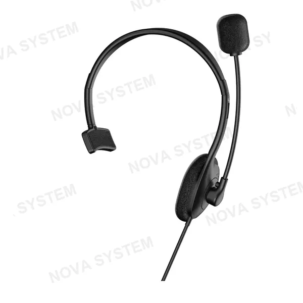 GENIUS GENIUS HS-100U Audífonos con Micrófono Mono USB - Negro 31710027400