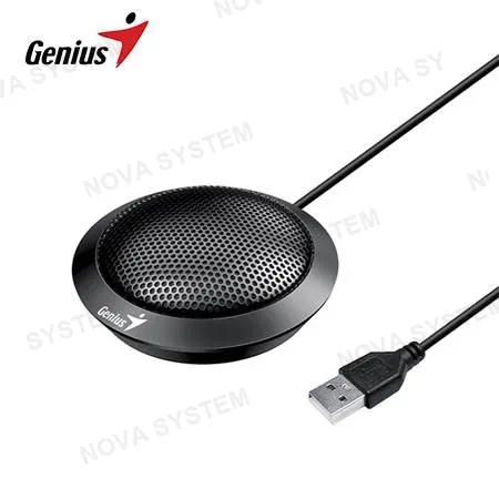 GENIUS GENIUS MIC-100U Micrófono Para Video Conferencia USB - Negro 31700001400