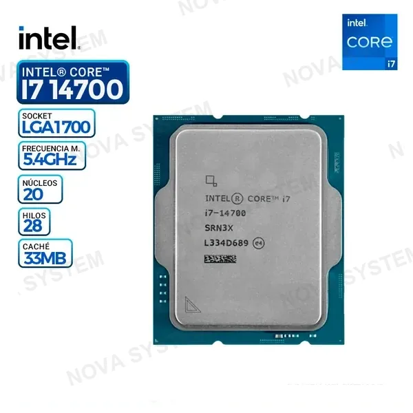 PROCESADOR INTEL CORE i7-14700 LGA 1700