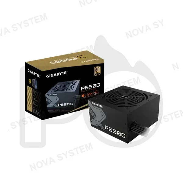 FUENTE DE PODER GIGABYTE 650W 80+ GOLD P650G
