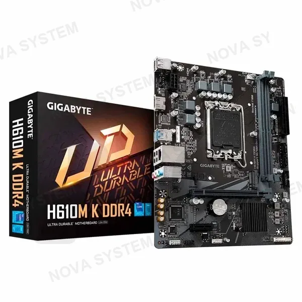 PLACA MADRE GIGABYTE H610M K (LGA1700) (DDR4)
