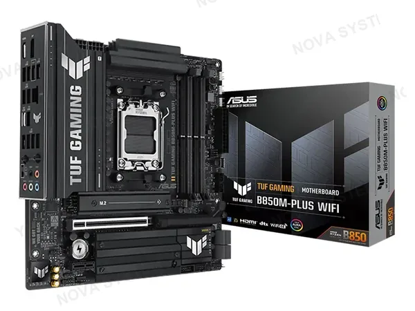 PLACA MADRE ASUS B850M-PLUS TUF GAMING WIFI (90MB1IYO-M0EAYO) SOCKET AM5, DDR5