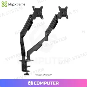 SOPORTE PARA MONITOR DUAL KLIP XTREME KMM-410