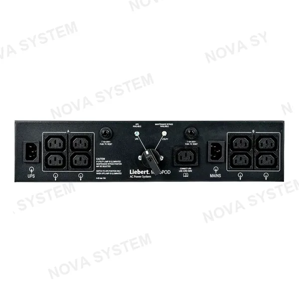 VERTIV VERTIV MP2-210K Bypass de Mantenimiento MicroPOD para UPS GXT5 1000 VA, 230V, Rack/Torrre